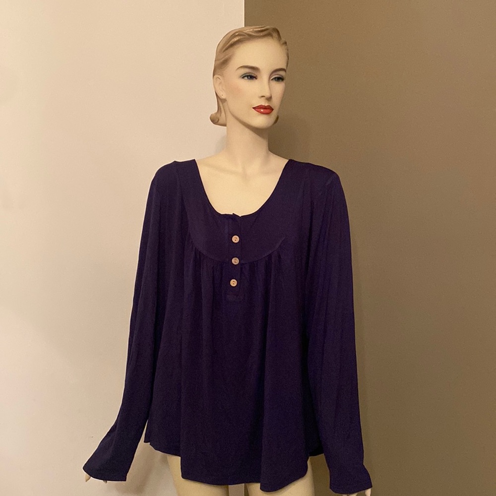 Navy Blue Top